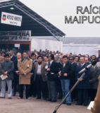 El Director de RAÍCES MAIPUCINAS, Periodista Sr. Jaime Mallea Peñaloza, dirigió la ceremonia de inauguración del nuevo Mercado Municipal de Maipú.
