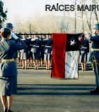 Emotivo Juramento a la Bandera de un grupo de Alumnas Dragoneantes de la Escuela de Suboficiales del Ejército.
