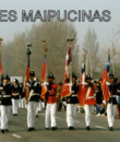 Estandartes de las diversas Compañías y del Cuerpo de Bomberos de Maipú.
