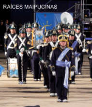La excelente Banda Militar Talcahuano, de la República Argentina.