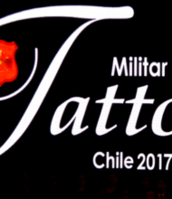Logotipo oficial del Tattoo Militar Chile 2017.