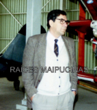 Sr. Héctor Villagra Hernández, destacado profesional, Jefe del Depto. Construcciones de la Municipalidad de Maipú, quién tuvo a su cargo las obras del nuevo Mercado de Maipú.