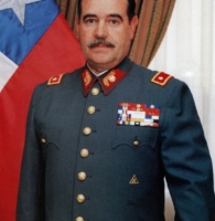 Brigadier General Sergio Moreno Saravia, Comandante del Comando de Institutos Militares, en 1994.