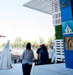 Encuentro del Papa Francisco con los jóvenes, en la explanada del Santuario Nacional de Maipú. 17 de enero de 2018 (23)