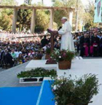 Encuentro del Papa Francisco con los jóvenes, en la explanada del Santuario Nacional de Maipú. 17 de enero de 2018 (27)