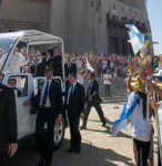 Encuentro del Papa Francisco con los jóvenes, en la explanada del Santuario Nacional de Maipú. 17 de enero de 2018 (5)