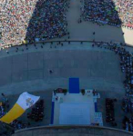 Encuentro del Papa Francisco con los jóvenes, en la explanada del Santuario Nacional de Maipú. 17 de enero de 2018 (55)