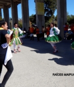 Bailes Religiosos a su llegada al Templo Votivo, el sábado 17 en la mañana, en la Fiesta de la Promesa 2018 (1)