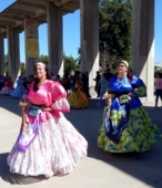 Bailes Religiosos a su llegada al Templo Votivo, el sábado 17 en la mañana, en la Fiesta de la Promesa 2018 (5)