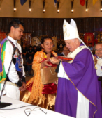 Fiesta de la Promesa 2018 en Maipú. Misa solemne, el domingo 18 a mediodía, presidida por el Cardenal Ricardo Ezzatti (27)