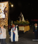 Fiesta de la Promesa 2018 en el Santuario de Maipú. Entrada de Pueblo de los Bailes concurrentes, el sábado 17 por la noche (2)