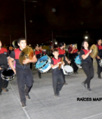 Fiesta de la Promesa 2018 en el Santuario de Maipú. Entrada de Pueblo de los Bailes concurrentes, el sábado 17 por la noche (20)