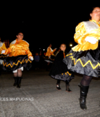 Fiesta de la Promesa 2018 en el Santuario de Maipú. Entrada de Pueblo de los Bailes concurrentes, el sábado 17 por la noche (9)