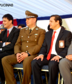 Autoridades civiles y militares que presidieron la ceremonia de la comunidad de Maipú, recordatoria de los 200 años de la Batalla del 5 de abril de 1818 (11)