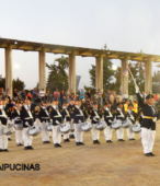 Banda del Colegio Patricio Mekis de Maipú, que acompañó el paso de las instituciones y fuerzas vivas de la comuna (1)