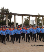 Delegaciones de todos los colegios de la Corporación Municipal de Maipú, tomaron parte en el desfile cívico efectuado en esta ocasión (26)