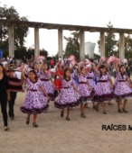 Delegaciones de todos los colegios de la Corporación Municipal de Maipú, tomaron parte en el desfile cívico efectuado en esta ocasión (28)