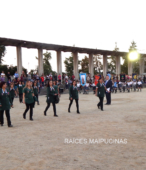 Delegaciones de todos los colegios de la Corporación Municipal de Maipú, tomaron parte en el desfile cívico efectuado en esta ocasión (3)