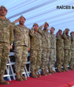 Delegación del Ejército Argentino presente en el acto, perteneciente al Regimiento de Infantería de montaña Nº 11 General Las Heras (3)