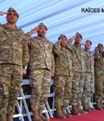 Delegación del Ejército Argentino presente en el acto, perteneciente al Regimiento de Infantería de montaña Nº 11 General Las Heras (4)