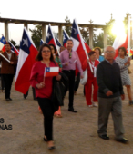 Desfile de las delegaciones de las dependencias y unidades municipales y de la sociedad civil de Maipú (3)
