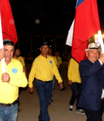 Desfile de las delegaciones de las dependencias y unidades municipales y de la sociedad civil de Maipú (8)