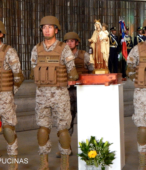 El día 5 de abril, las imágenes peregrinas estuvieron presentes en el Te Deum de los 200 años de la Batalla, en el Santuario Nacional de Maipú (32)