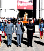Las imágenes de la Virgen del Carmen peregrinaron desde Arica y Punta Arenas hacia Santiago, pasando por los diferentes cuarteles y reparticiones del Ejército (13)
