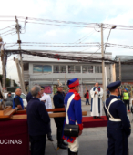 Solemne peregrinación a primera hota del día 5 de abril, desde el Estadio Municipal Coronel Santiago Bueras, hasta el Santuario Nacional de Maipú (11)