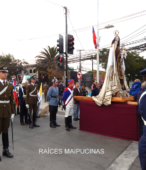 Solemne peregrinación a primera hota del día 5 de abril, desde el Estadio Municipal Coronel Santiago Bueras, hasta el Santuario Nacional de Maipú (12)