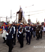 Solemne peregrinación a primera hota del día 5 de abril, desde el Estadio Municipal Coronel Santiago Bueras, hasta el Santuario Nacional de Maipú (37)