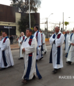 Solemne peregrinación a primera hota del día 5 de abril, desde el Estadio Municipal Coronel Santiago Bueras, hasta el Santuario Nacional de Maipú (38)