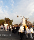 Solemne peregrinación a primera hota del día 5 de abril, desde el Estadio Municipal Coronel Santiago Bueras, hasta el Santuario Nacional de Maipú (69)